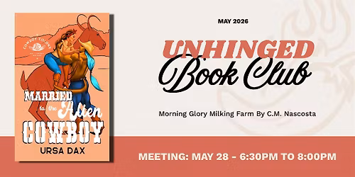Unhinged Book Club at The Well Red Damsel