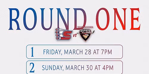Spokane Chiefs at Vancouver Giants at Langley Events Centre
