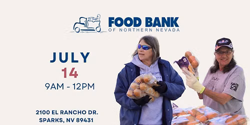 JULY - Food Bank Distribution!