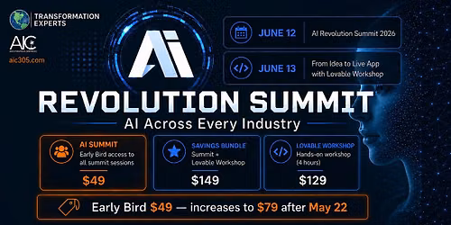 AI Revolution Summit 2026: AI Across Every Industry