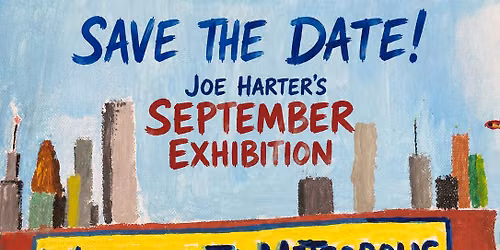 Welcome to Metropolis Art Exhibit by Joe Harter and The Luckiest Light