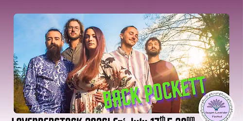 BACK POCKETT performs at LavenderStock