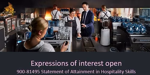 Statement of Attainment in Hospitality Skills
