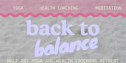 Back To Balance.