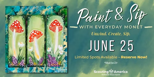 Paint & Sip with Everyday Monet