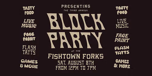 Fishtown Forks Block Party Vendor