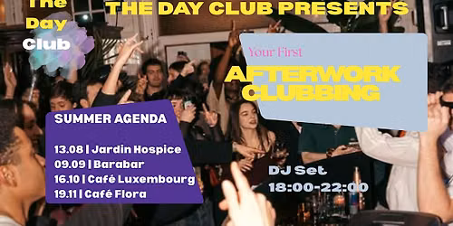 Early Clubbing @Caf\u00e9 Flora (The Day Club)