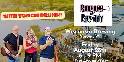 Sharona & Ray Ray & Von @ Wisconsin\/Lake Louie Brewing, Verona, WI
