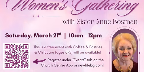 Women's Gathering with Sister Anne Bosman