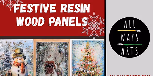 12\/14\/25- Festive Resin Wood Panels in Manchester at Dave & Busters