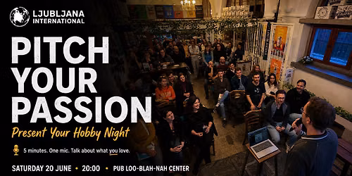 PITCH YOUR PASSION \/ PRESENT YOUR HOBBY NIGHT