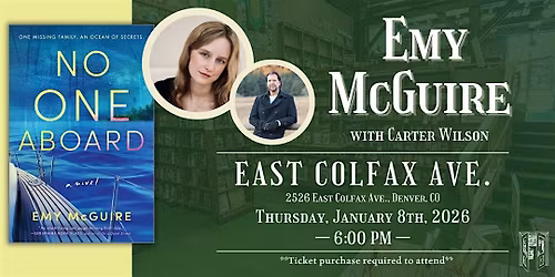 Emy McGuire with Carter Wilson Live at Tattered Cover Colfax