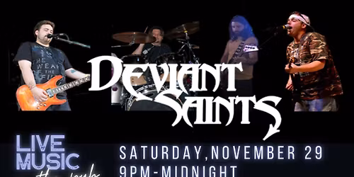 Deviant Saints - Live Music in the Pub