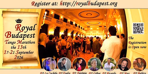 \ud83d\udc51 13th Royal Budapest Tango Marathon 17-21 September 2026