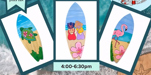 Surfboard Paint Party