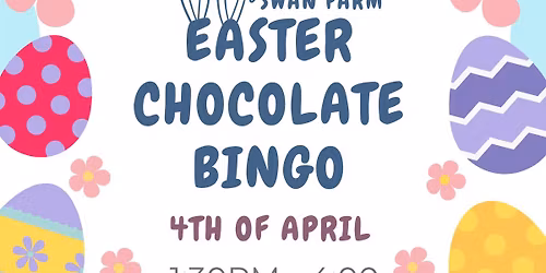 swan farm chocolate bingo