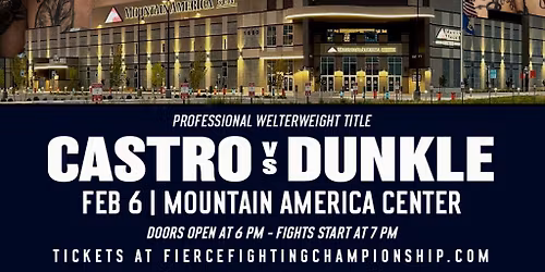 Fierce Fighting Championship XLVI at Hero Arena at the Mountain America Center