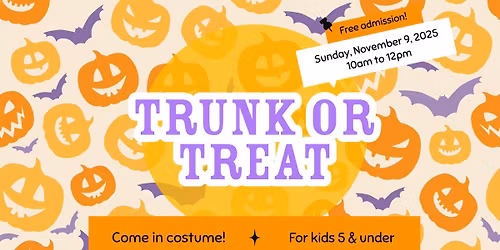Trunk or Treat - FREE Halloween event for kids in Pierrefonds!