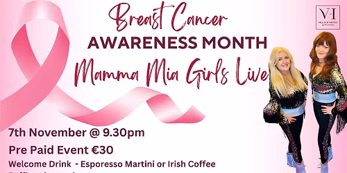 Breast Cancer Awareness Night - Mamma Mia Girls