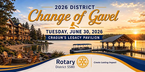2026 District Change of Gavel