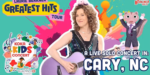 Laurie Berkner LIVE! in Cary, NC!