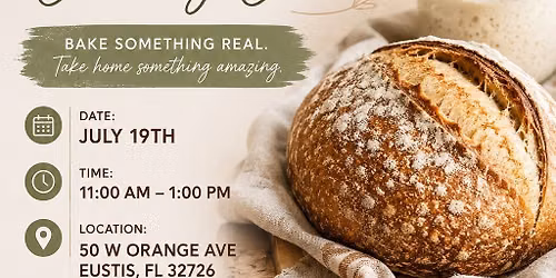Sourdough Baking Class