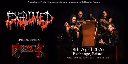 Exhumed \/\/ Gruesome @ Exchange, Bristol.