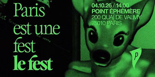 Paris est une Fest : le fest.