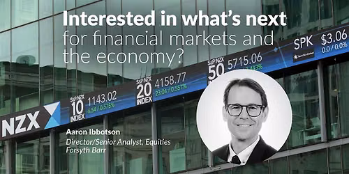 Interested in what's next\u00a0for financial markets and the economy?