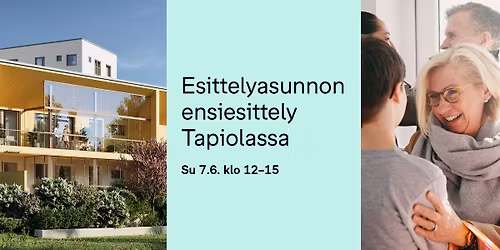 Esittelyasunnon ensiesittely Tapiolassa