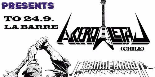 KARELIAN BLOODSHED PRESENTS - ACERO LETAL (chile), CHROMEHOUND & COBRA FORCE