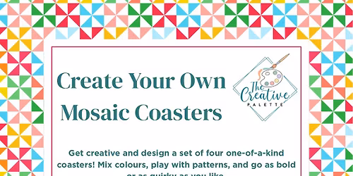 Create Your Own Mosaic Coasters