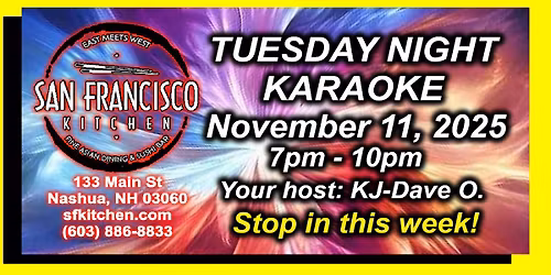 Tuesday Night Karaoke