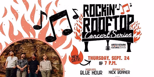 RE-SCHEDULED: Rockin' Rooftop Concert feat. Blue Hour