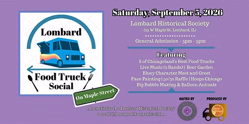 Lombard Food Truck Social on Maple