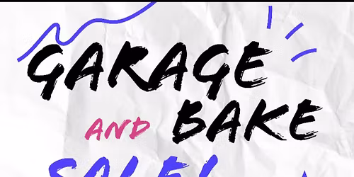 Garage and Bake Sale