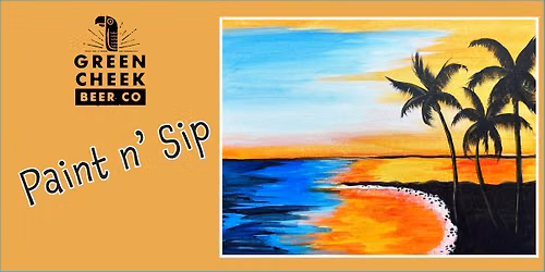 Fiery Sunset - Paint and Sip - San Diego - Oceanside