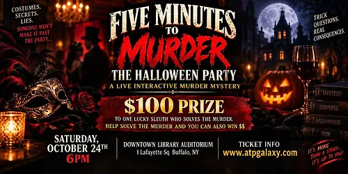 "The Halloween Party" Mder Mystery Experience