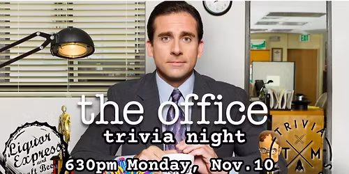 The Office Trivia at Liquor Express!