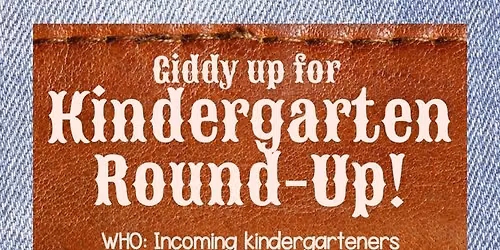 Kindergarten Meet the Teacher