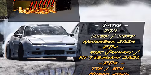 CLUTCH & CASH DRIFT CHAMPIONSHIP - 'Where Slides Rule & Cash Flows'