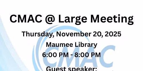 CMAC @ Large Meeting