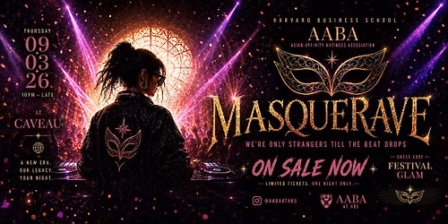 AABA Presents: HBS Masquerave 2026