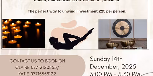 Pilates by candlelight & Soundbath