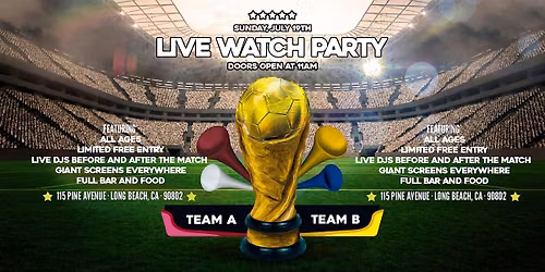 Culterreo: The Final Watch Party in Long Beach, CA! (All Ages)