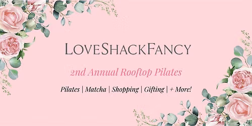 LoveShackFancy Rooftop Workout