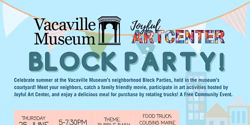 Block Party: BUBBLE BASH!