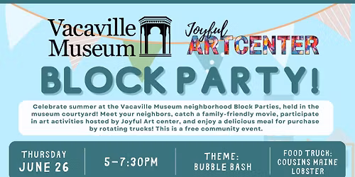Block Party: BUBBLE BASH!