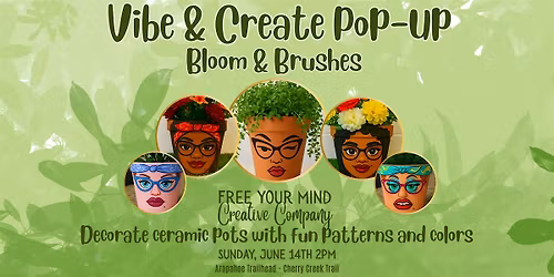 Bloom & Brush: Outdoor Paint & Plant Experience