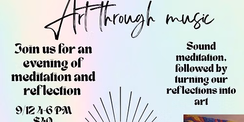 Art Through Music with Alashawan Healing